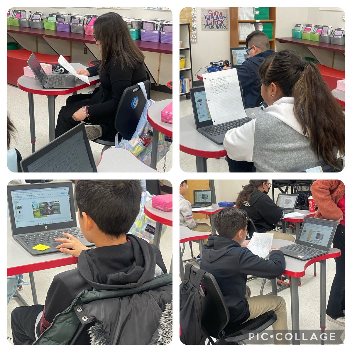 Our 5th graders are READY for this week’s TELPAS tests! Peer feedback, Flipgrid, and strategic strategies 🔥They’ve put in a lot of hard work. No doubt their time, efforts, perseverance and Crusader Pride will make them shine 🤩 @VHESCrusaders