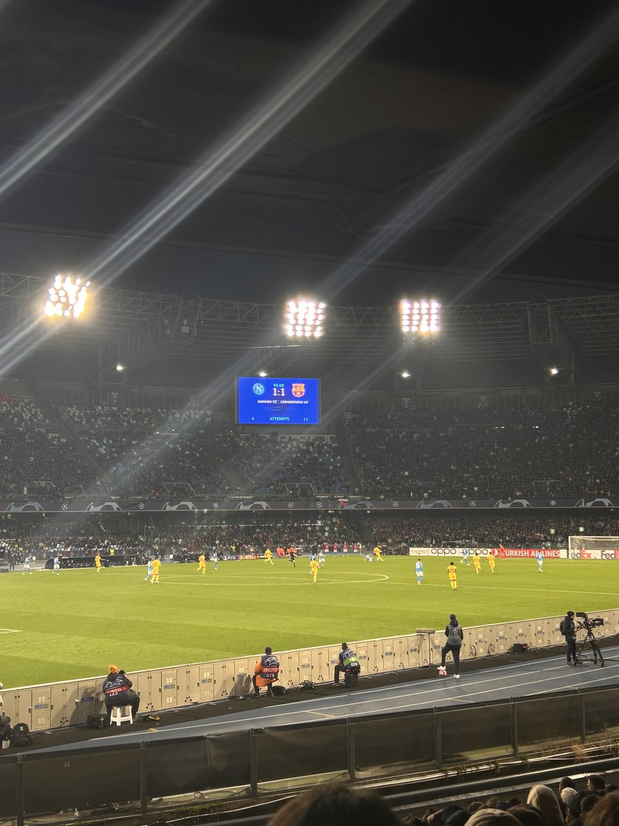 after being a Barca fan for more than 10 years, finally got a chance to attend their game 🥹