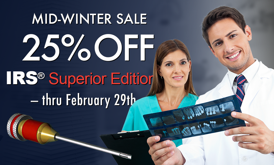SDSwiss's tweet photo. SAVE 25% on the IRS System Kit &amp; 10% on IRS 2-Pack Refills through February 29th! Mid-Winter Sale!  https://t.co/zLwA7DxSzz #SDSwiss #IRS #InstrumentRemovalSystem #YearEndSale #EndodonticInstuments #Endodontic https://t.co/e0imf5lnhf