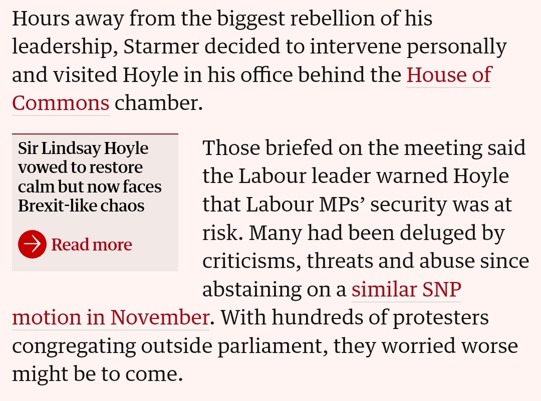 The cynical claim made here - that the hundreds who queued patiently in the rain outside parliament yesterday were in fact a January 6th-style insurrectionist mob - is exactly why we need to start preparing now to defend the right to protest when Labour takes power #DefendDissent