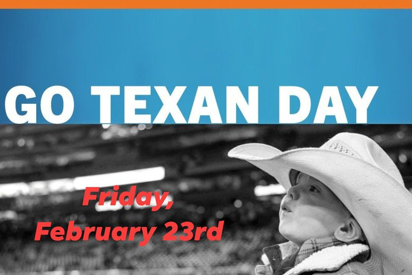 The School at St. George Place (@sgpdragons) on Twitter photo ๐ค Yeehaw! Happy Go Texan Day, y'all! ๐ต SSGP is celebrating this Lone Star State tradition in style with cowboy hats, boots, and Texas gear! ๐ Let's tip our hats to Texas' rich culture, history, and heritage. Friday, February 23rd ๐
<a href="/HoustonISD/">Houston ISD</a>
<a href="/HISD_West/">๐จ This page is no longer active! ๐จ</a>
@DrLauraStoutPM ๐ค Yeehaw! Happy Go Texan Day, y'all! ๐ต SSGP is celebrating this Lone Star State tradition in style with cowboy hats, boots, and Texas gear! ๐ Let's tip our hats to Texas' rich culture, history, and heritage. Friday, February 23rd ๐
<a href="/HoustonISD/">Houston ISD</a>
<a href="/HISD_West/">๐จ This page is no longer active! ๐จ</a>
@DrLauraStoutPM
