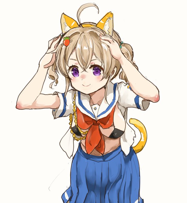 #長澤君江生誕祭2024 #はいふり #ねこの日 でもあるのでネココスなきみちゃん 