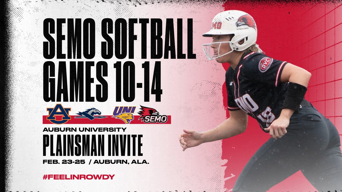 Southeast Missouri travels to the Auburn University Plainsman Invitational for five games this weekend. SEMO, host #24 Auburn, Northern Iowa and Longwood will participate in the three-day event.
Preview: tinyurl.com/2349kdac
