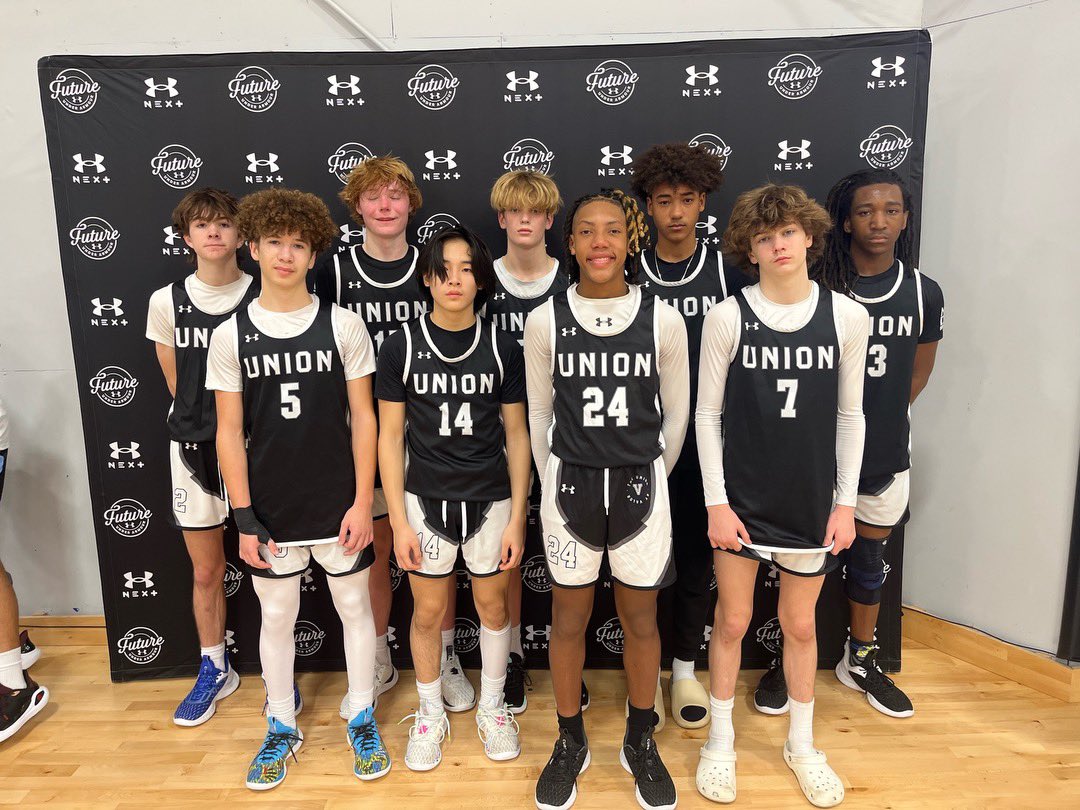 ValorSportsTX's tweet photo. A big congrats to our UA Union 2028 for their showing at the @circuitfuture President’s Day Tournament. They played well and made it to quarterfinals in highest bracket and lost to the defending champs! It’s only UP from here fellas! 🔥🏀 #unionbyvalor #circuitfuture #underarmour https://t.co/YxD9F7P8sM