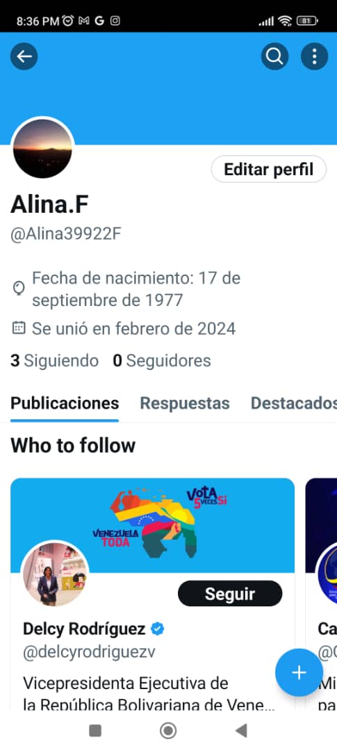 hojillasilva's tweet image. Mi amiga, camarada, arrechísima Alida Freites, tuvo que abrir cuenta nueva. La jodieron, la bloquearon, y yo que que adoro y amo a los combatientes como Alida, les pido por favor sigan la cuenta @Alina399222F. 

A los combatientes se les pone el hombro y Alida es arrecham Síganla