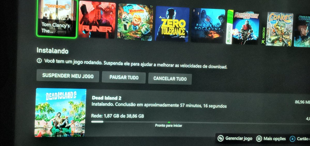pcesarcabral's tweet image. Dead Island 2 está aparecendo como disponível no GamePass e não faço ideia se é um bug ou ele realmente foi adicionado ao serviço 

Na dúvida, estou fazendo o download 

#MultiBox #MultiBoxGamePass