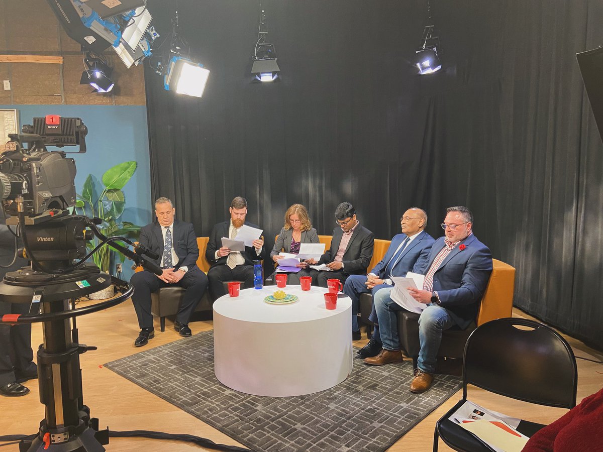 ChrisBorgia8's tweet photo. Had a good discussion with Grant, Patricia, Robert, Khalid, and Pranay for the candidate forum. It’s important to hear all perspectives and to have open dialogue on how we can prioritize the needs of the Durham constituents. https://t.co/U3wzk8Uehq