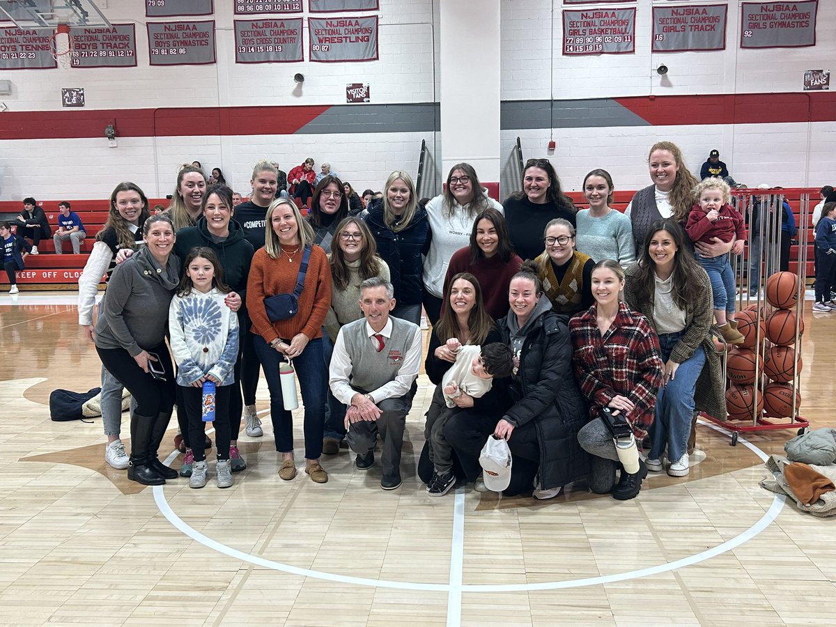 Tom Mulligan being celebrated tonight. Plenty of alumni joined the Hawks’ head coach who will be stepping down after the season.

<a href="/HadTwpSports/">HT Sports</a>