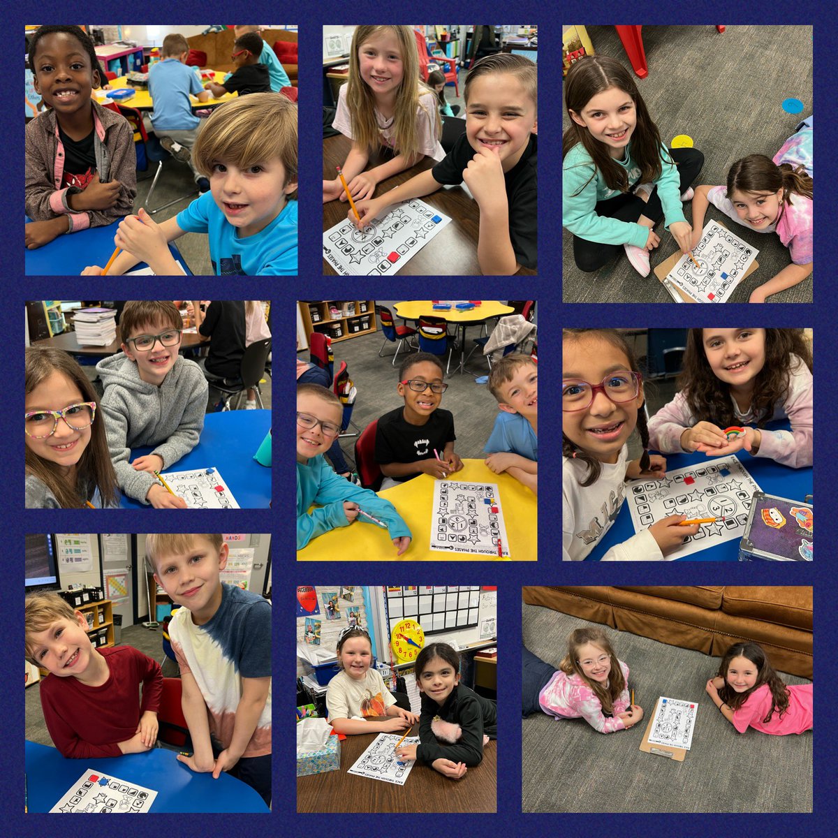MsBlackshear143's tweet photo. My kiddos “HALF” so much fun learning about fractions and applying their knowledge to play fraction games:)) @HumbleISD_DWE https://t.co/UIokpW1EDR