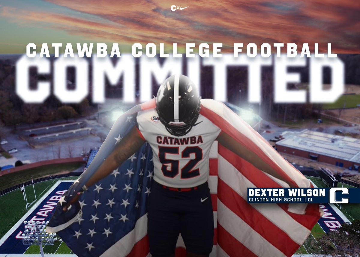 _dexx_52's tweet photo. #AGTG Very blessed and Grateful to say I’m 110% Committed! #BleedBlue 
@CatawbaFootball @CoachKhub 
@DarkHorseFball 
@Coach_CJohnson8 
@CoachHunt93 
@coachnorwood910 https://t.co/lyYx45xiMf