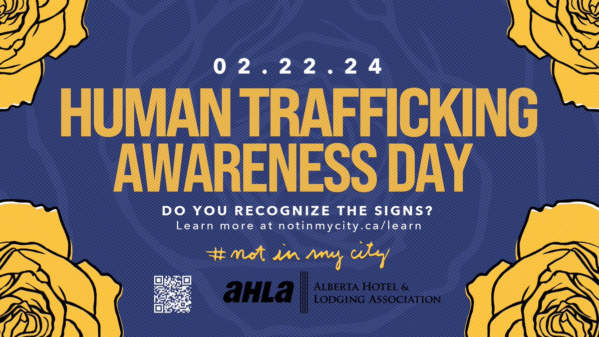 Partnering with @NIMCALLY for Human Trafficking Awareness Day. AHLA is committed to fighting trafficking. Awareness is our strength. Learn to recognize the signs at bit.ly/3SMsjSP #NotInMyCity #HumanTrafficking