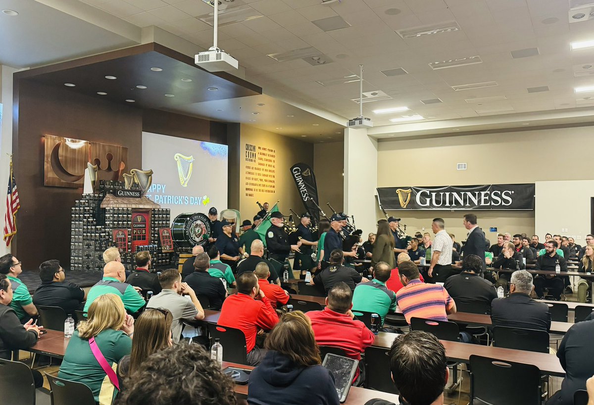 CCDAZ's tweet image. Annual St Paddy’s Day Kick Off and 1st annual Guinness Quality Award for the BEST in quality PINT across the USA! ☘️🍺