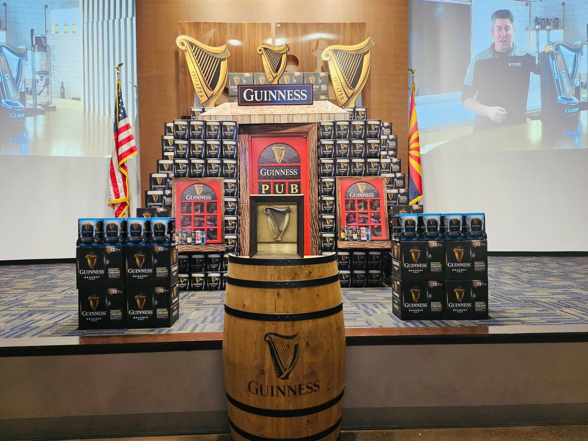 CCDAZ's tweet image. Annual St Paddy’s Day Kick Off and 1st annual Guinness Quality Award for the BEST in quality PINT across the USA! ☘️🍺