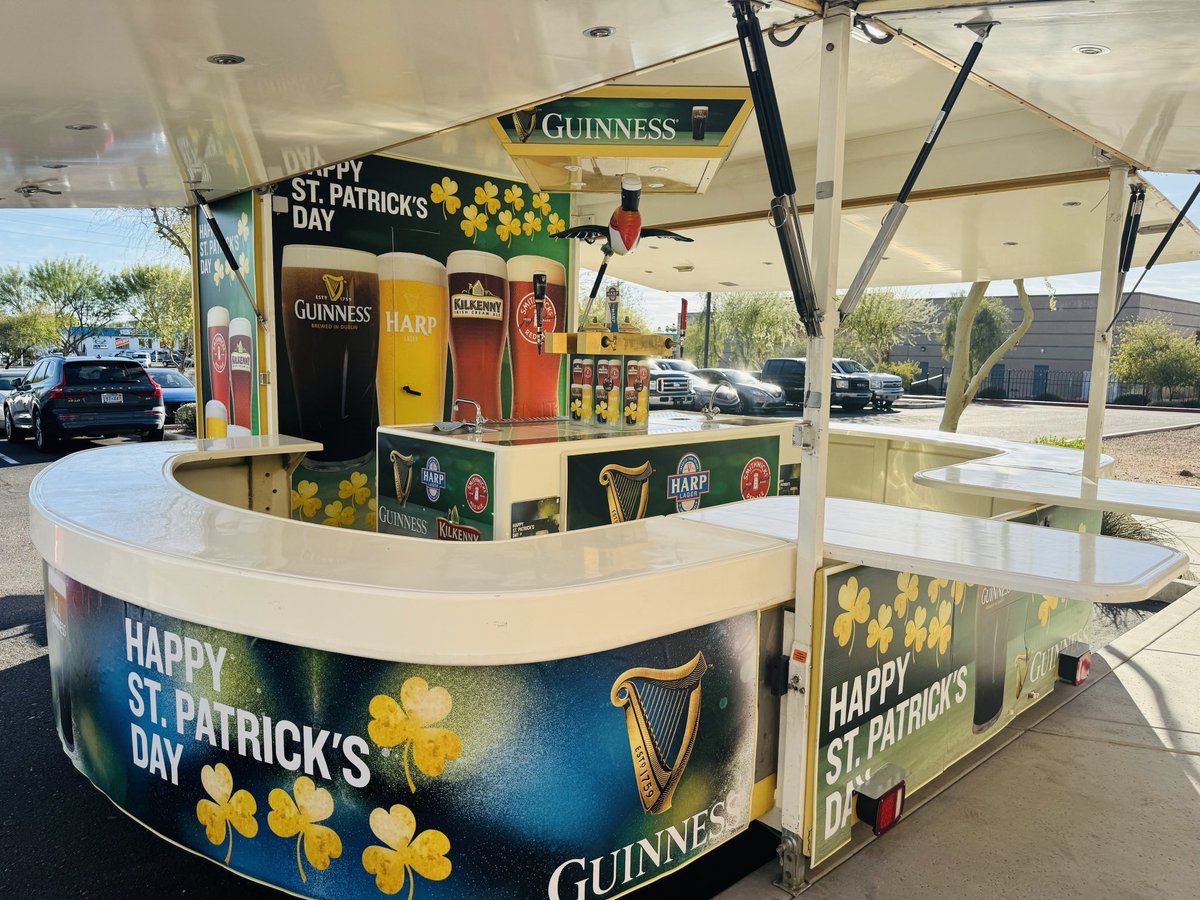 CCDAZ's tweet image. Annual St Paddy’s Day Kick Off and 1st annual Guinness Quality Award for the BEST in quality PINT across the USA! ☘️🍺