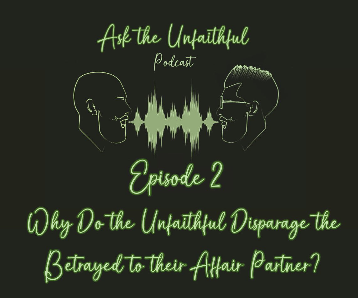 Episode two is now live:  youtu.be/mJ2E-2hkZdY?si… #infidelity #unfaithful #betrayaltrauma #affairrecovery