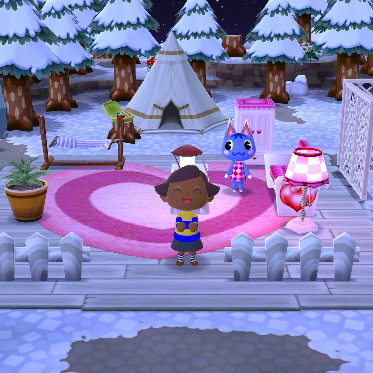Brittan93006455's tweet photo. #AnimalCrossing #AnimalCrossingPocketCamp #Nintendo #NintendoApp #VideoGames #Brittany8895 #Rosie #Eugene #Me #February #Winter https://t.co/TDQMUs06td