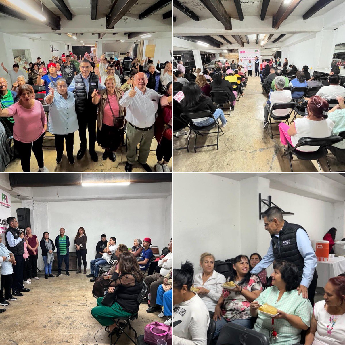 EnriqueJacobR's tweet photo. Hoy estuvimos en la colonia San Agustín, donde nos reunimos con estructura de seccionales del PRI. Muy buena convivencia, interesantes reflexiones de quienes hicieron uso de la palabra, pero en resumidas cuentas, todos cerrando filas para lo que viene. https://t.co/KfrTaLc3XU