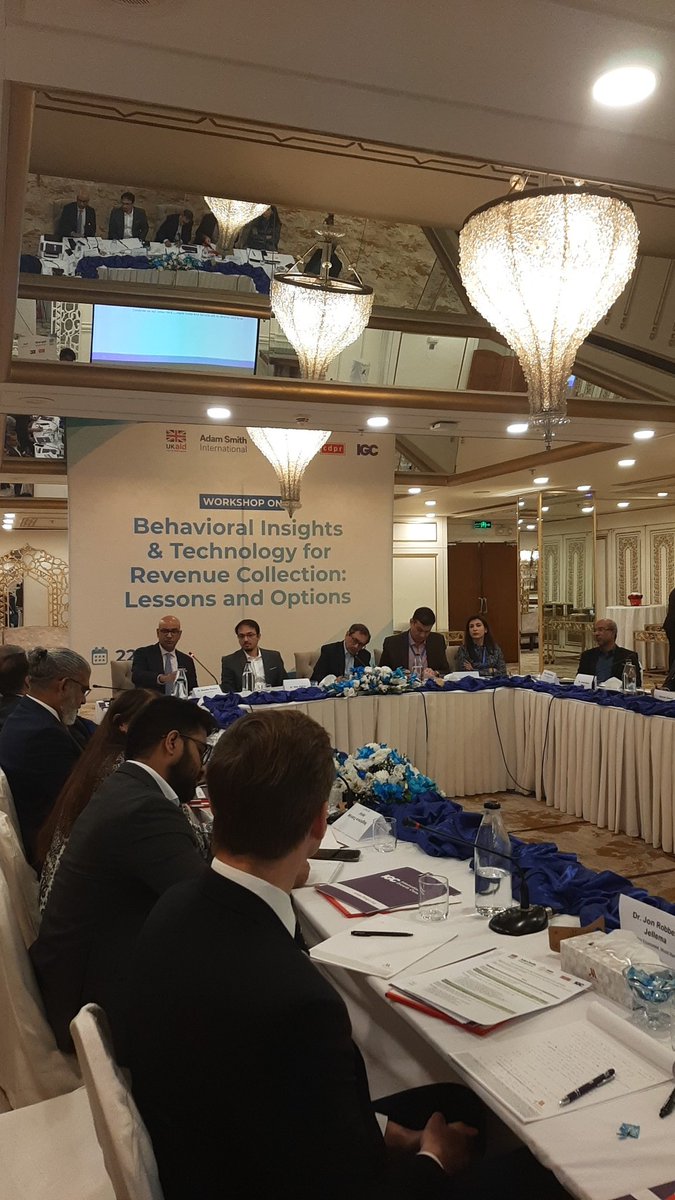 @mujtaba_piracha talks about the unification of the tax function has to be done at the higher levels in the provinces #BehavioralInsights @SEEDinPakistan @UKaid @AdamSmithInt @IGC_Pakistan