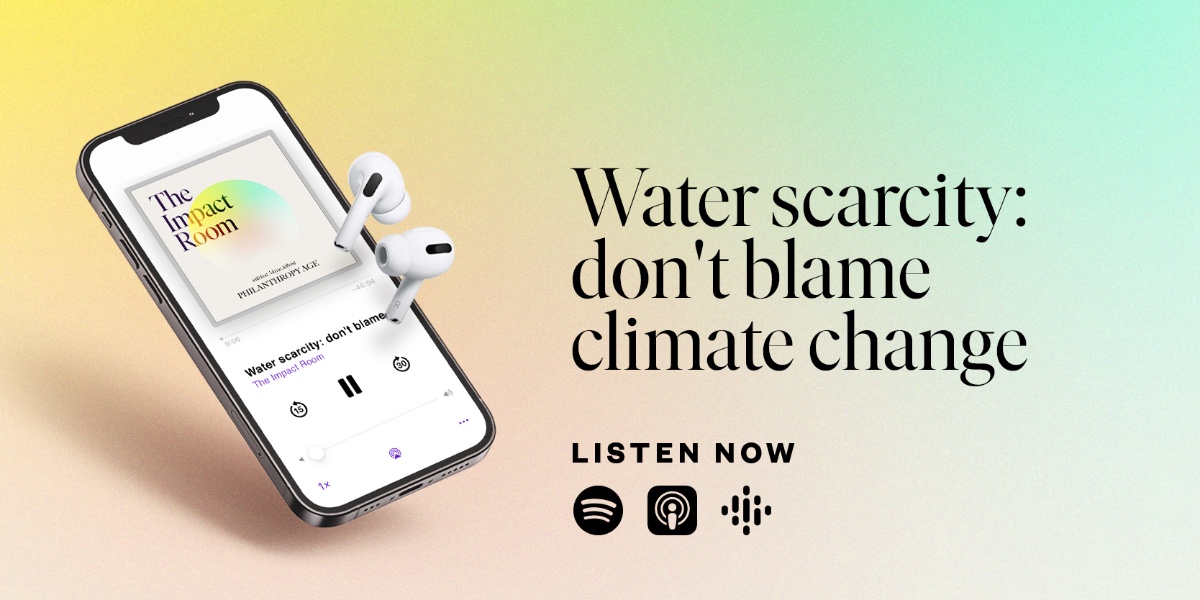 Philanthropy Age (@philanthropyage) on Twitter photo In the new episode of #TheImpactRoom <a href="/MaysaJalbout/">Maysa Jalbout ๐๐ฐ๐</a> discusses #water politics in #Gaza, #Iraq, and beyond with Mark Zeitoun <a href="/GenevaWaterHub/">Geneva Water Hub</a>, @Muna_d & <a href="/_DaniloTurk/">Danilo Tรผrk</a>.
Search for #TheImpactRoom wherever you get your #podcasts. > brnw.ch/21wHcAt In the new episode of #TheImpactRoom <a href="/MaysaJalbout/">Maysa Jalbout ๐๐ฐ๐</a> discusses #water politics in #Gaza, #Iraq, and beyond with Mark Zeitoun <a href="/GenevaWaterHub/">Geneva Water Hub</a>, @Muna_d & <a href="/_DaniloTurk/">Danilo Tรผrk</a>.
Search for #TheImpactRoom wherever you get your #podcasts. > brnw.ch/21wHcAt