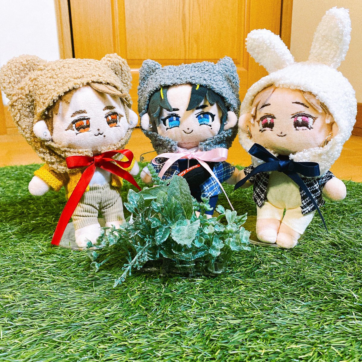 Travis Japan推しぬい💙 元太、完成🐯 服はとりあえず、 seriaのヲタ