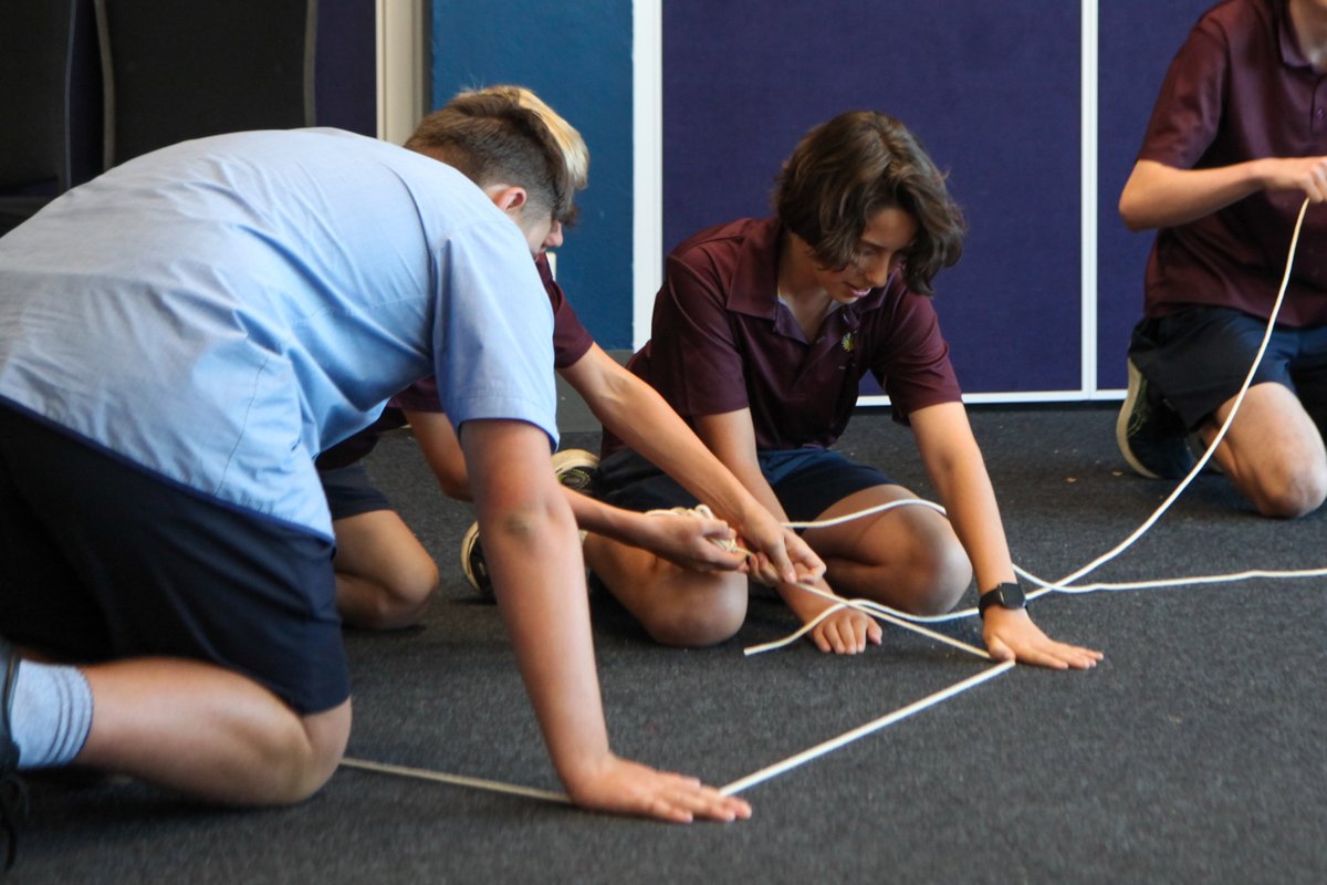 Marcellin's tweet image. 🌟 Game Changers today was a blast! It's all about making a difference, one act of kindness at a time. With interactive sessions and insightful discussions, our students are learning to become future leaders. 

#GameChangers #BeTheChange #MarcellinCollege #FaithInAction