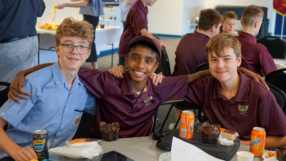 Marcellin's tweet image. 🌟 Game Changers today was a blast! It's all about making a difference, one act of kindness at a time. With interactive sessions and insightful discussions, our students are learning to become future leaders. 

#GameChangers #BeTheChange #MarcellinCollege #FaithInAction
