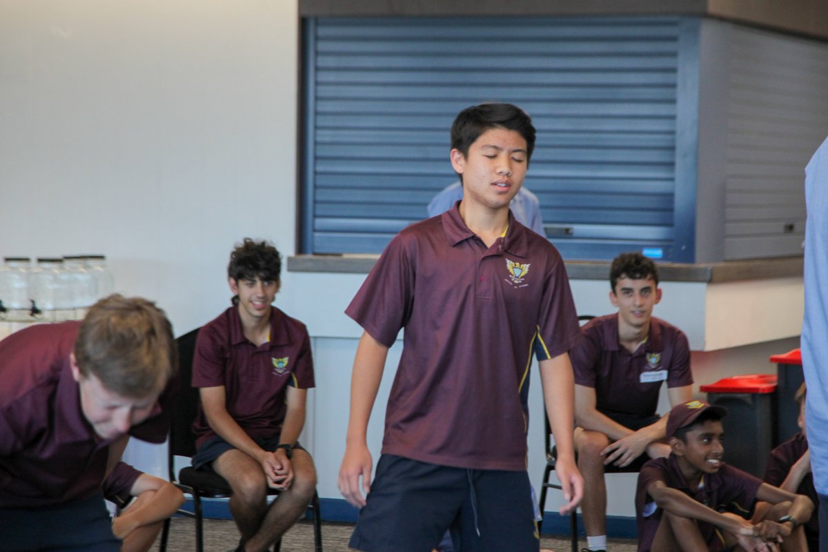 Marcellin's tweet image. 🌟 Game Changers today was a blast! It's all about making a difference, one act of kindness at a time. With interactive sessions and insightful discussions, our students are learning to become future leaders. 

#GameChangers #BeTheChange #MarcellinCollege #FaithInAction