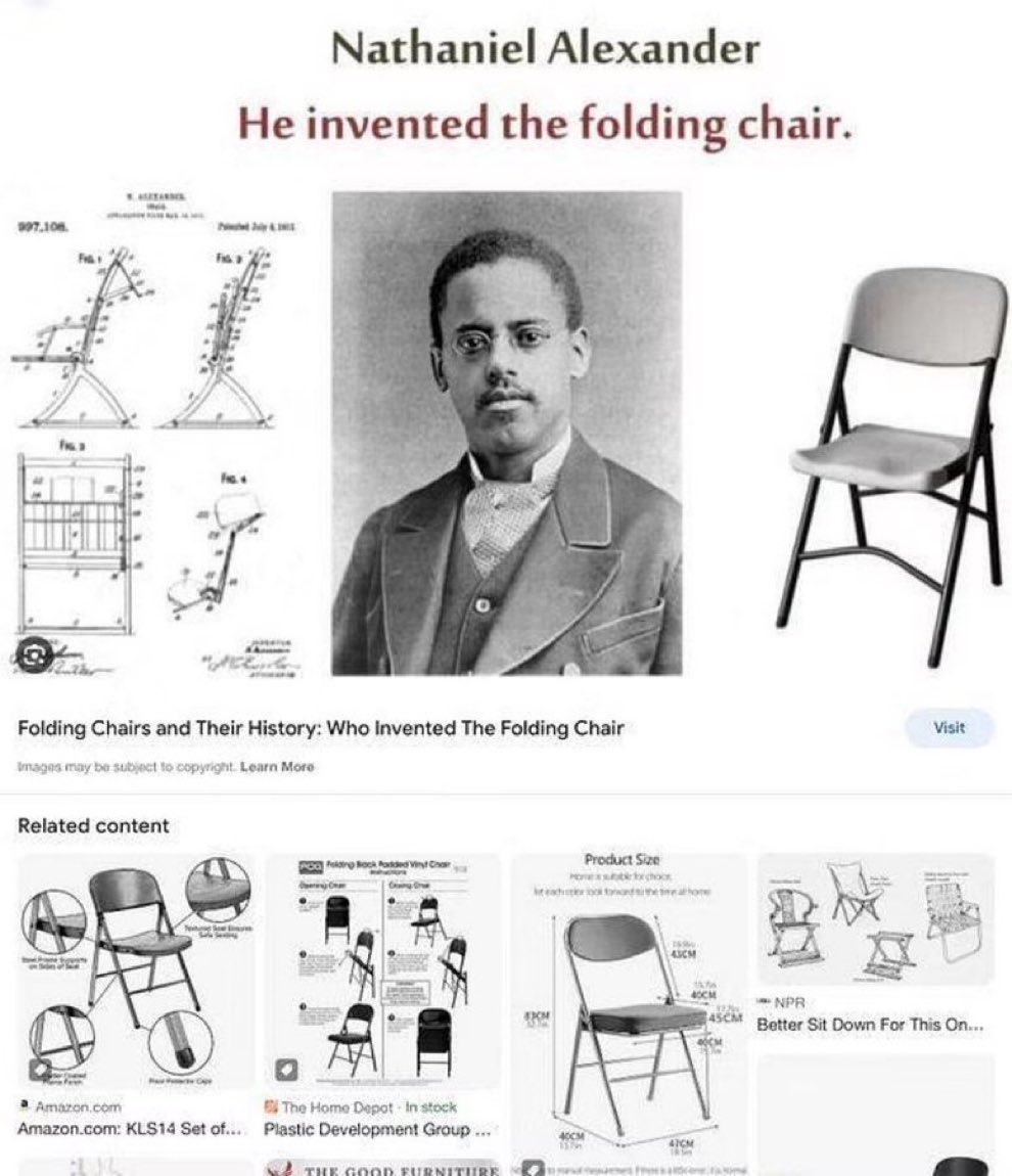 dijoni's tweet photo. I bet you most Americans did not know about this one. Black invention. https://t.co/BkjuGqG4kM