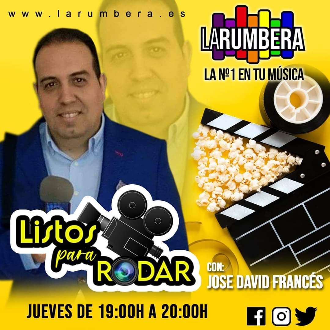 La Rumbera FM (@rumbera_oficial) on Twitter photo Escucha 🎞📢🎥🎬Listos Para Rodar como cada Jueves de 19.00 a 20.00 horas La Rumbera en Sevilla 93.4 FM, Córdoba 105.8 FM, Huelva 88.6 FM y Mallorca 100.1 FM con Jose David Frances
-Estrenos, BSO y Cine en Casa!!!
-Participa en nuestro Concursos♥️🥰
<a href="/CCZonaEste/">CC ZonaEste</a> <a href="/rumbera_oficial/">La Rumbera FM</a> Escucha 🎞📢🎥🎬Listos Para Rodar como cada Jueves de 19.00 a 20.00 horas La Rumbera en Sevilla 93.4 FM, Córdoba 105.8 FM, Huelva 88.6 FM y Mallorca 100.1 FM con Jose David Frances
-Estrenos, BSO y Cine en Casa!!!
-Participa en nuestro Concursos♥️🥰
<a href="/CCZonaEste/">CC ZonaEste</a> <a href="/rumbera_oficial/">La Rumbera FM</a>