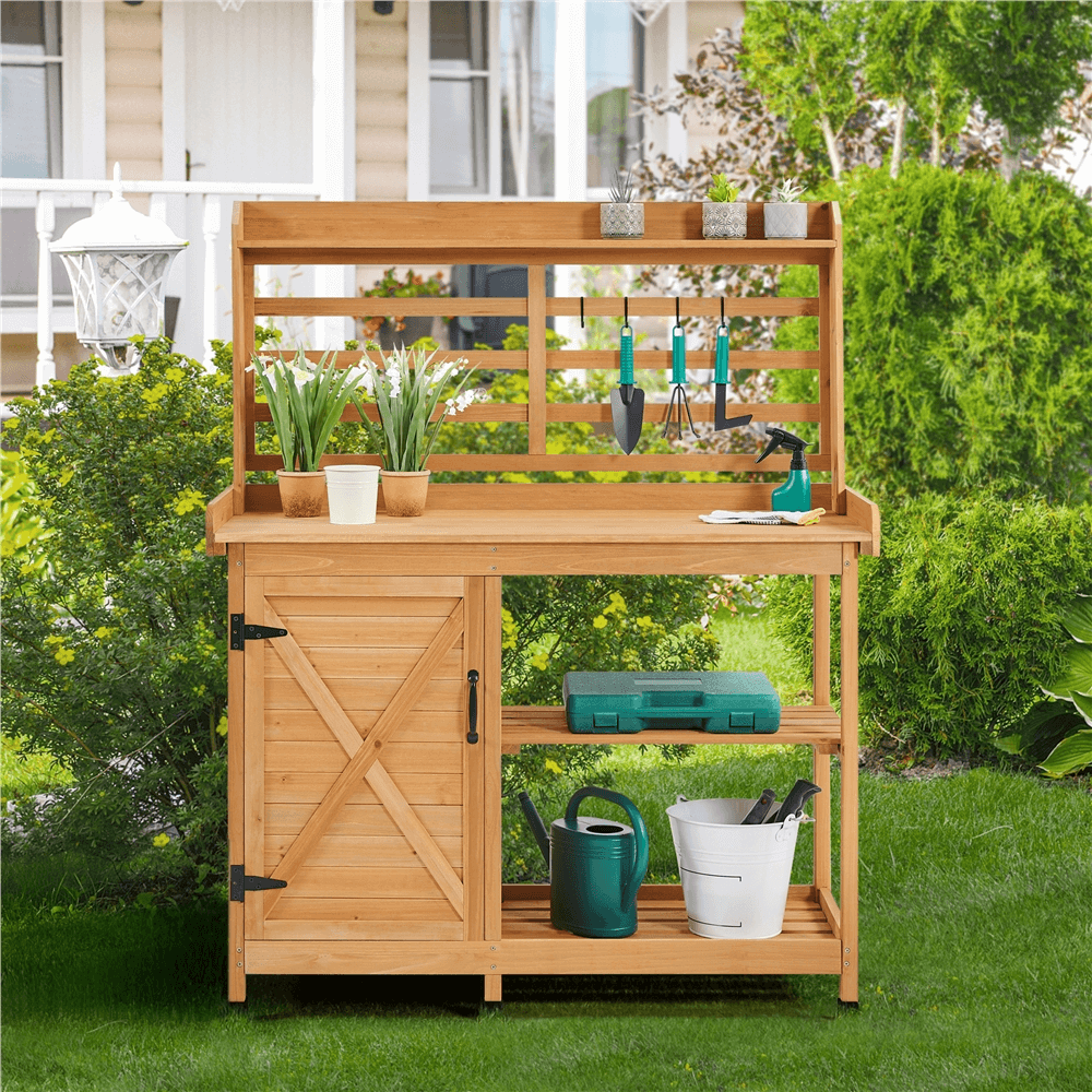 Yaheetech2's tweet photo. May this garden potting bench accompany you as you embark on your delightful horticultural journey!
Link to workstation: https://t.co/ZCB1tqYOJw
#Yaheetech #myyaheetech #yaheetechfurniture #gardenfurniture #backyardgoals #outdoorfurniture #outdoordesign #outdoordecor https://t.co/NbWw0qwWbW