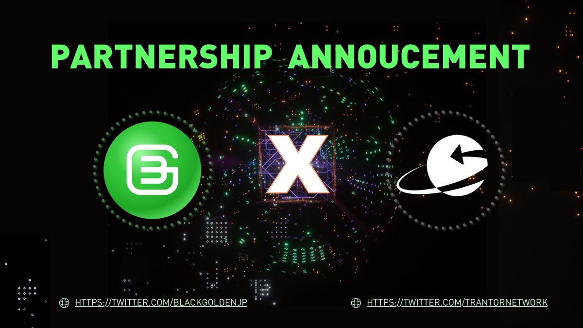 blackgoldenjp's tweet image. 🚀【Blackgolden x TrantorNetwork Collaboration】
🤝We are pleased to announce that BG Platform will be collaborating with @TrantorNetwork , which is an omnichain asset transport protocol that allows oassets to be transferred between chains built on Blast.
✨Stay tuned for more…
