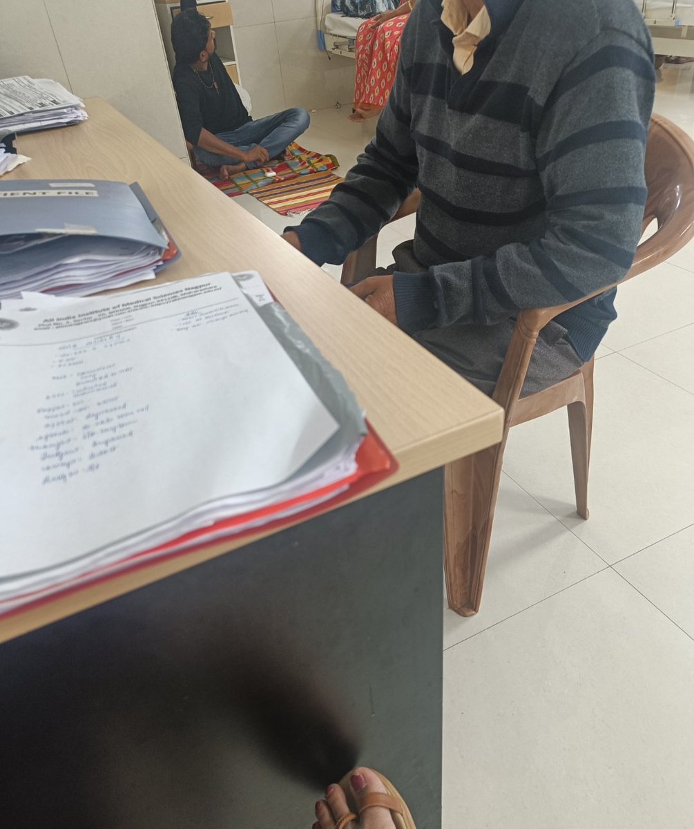 On interviewing the husband of a patient with severe depression, he said to us, 'I'll stay with her as long as it's needed. Make her live for me, if not herself.' Cut to two months later, we're planning her discharge. I wonder who is happier, him or her :) 
#HandsInPsychiatry