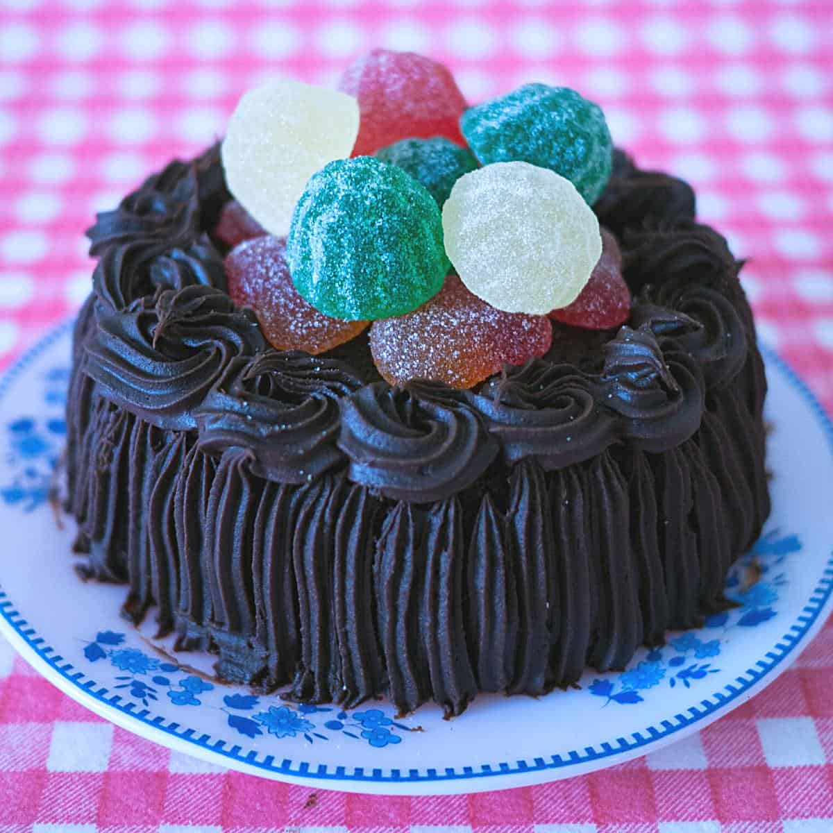 Sugar Free Chocolate Birthday Cake – Sugar Free Londoner