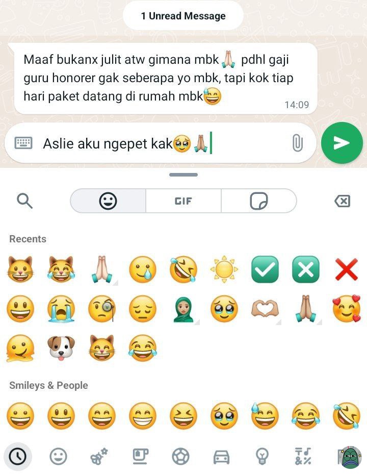 💚 tetangga aku nih gaes 😂 . . .