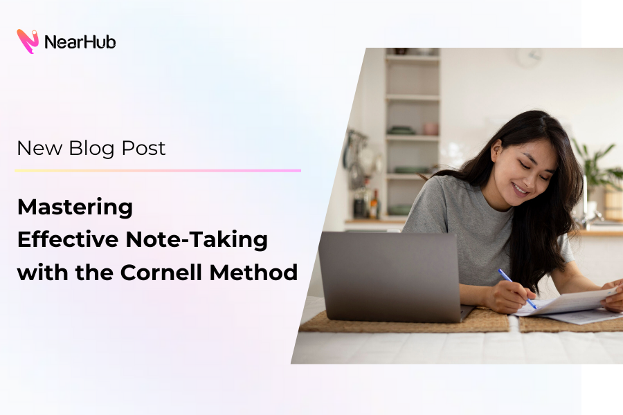 Nearhub1's tweet photo. 🧐Do you want to take your note-taking experience to the next level?
📚Read the blog to learn useful note-taking skills! https://t.co/PEbg6hYMjW
#NearHub #Whiteboard #NoteTaking #CornellMethod #AcademicSuccess https://t.co/gc1sXJ5PPL