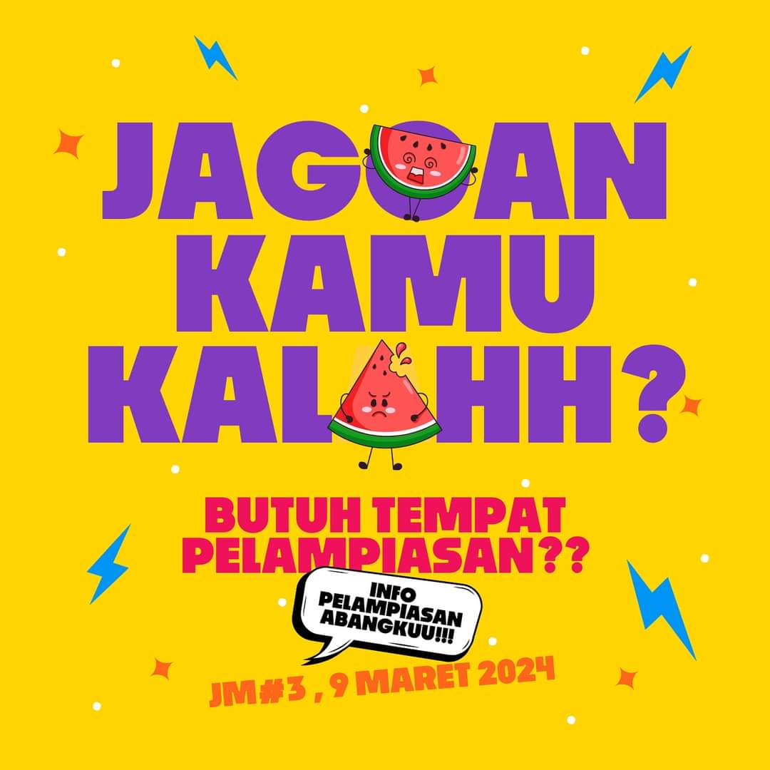 Tim gagal nyaleg boleh ikut jogja mengaji?
Bolehhh donggg✅

Jangan lupa yaaaaa, Sabtu Sore, 2 hari sebelum bulan suci Ramadhan di Jogja💚

#ramadhansatuputaran