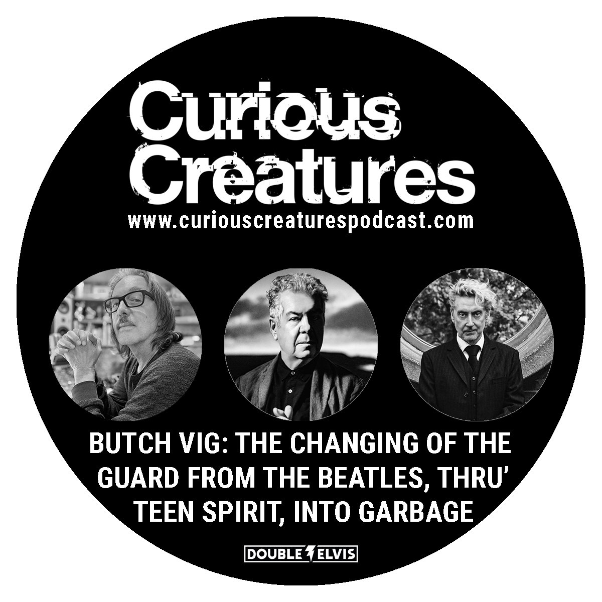 This week on @curecreatures we're talking with Garbage drummer and legendary producer Butch Vig. Find this week's episode - Butch Vig: The Changing of The Guard From The Beatles, thru’ Teen Spirit, into Garbage - wherever you get your podcasts.