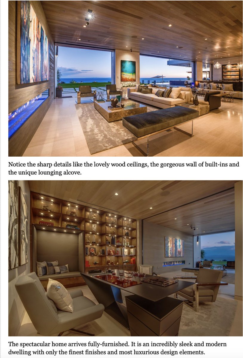 LukeGibsonPhoto's tweet photo. The Hollywood Home website wrote a story about the $50 mill brand new, ocean view architectural mansion I had photographed for my builder client https://t.co/Dtt4Ibuhcl
You can view more of my images of the luxurious modern residence at
https://t.co/nnv4IlDN2d
#maliburealestate https://t.co/fB5yrgUVhd