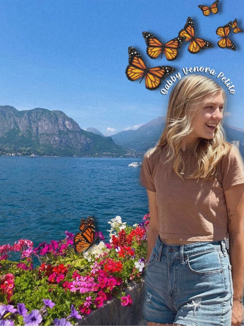 I was thinking about Heaven and I can see #GabbyPetito 🩷🦋 in a flower field in a white dress and in the background would be mountains. Gabby was such a beautiful young lady.
