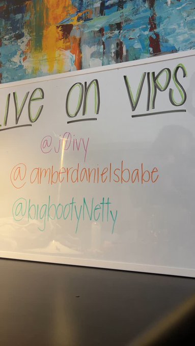 Amber Daniels is live now! https://t.co/8sNKo5S7Fv https://t.co/StLg9TiLis