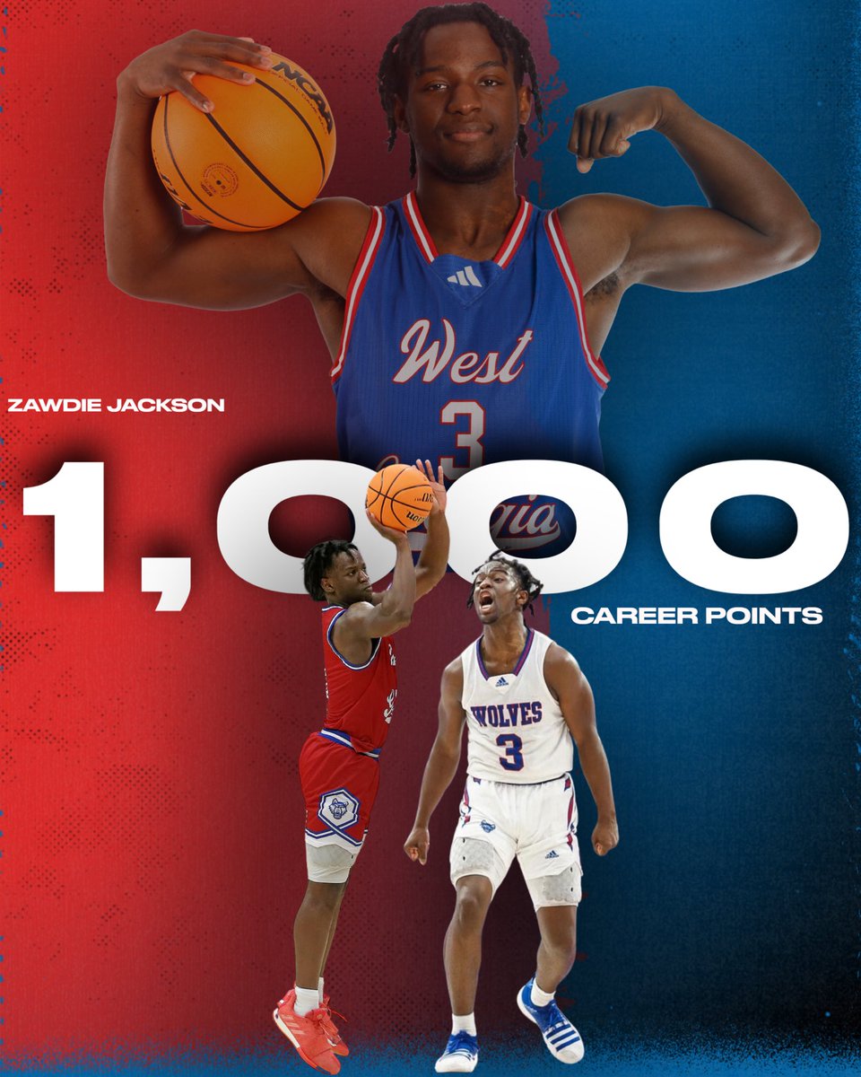 1,000 and counting‼️🪣

Congrats to Zawdie on becoming the 11th player in school history to reach 1,000 points and the sixth player to do it in just two seasons! 🐺🏆

#WeRunTogether