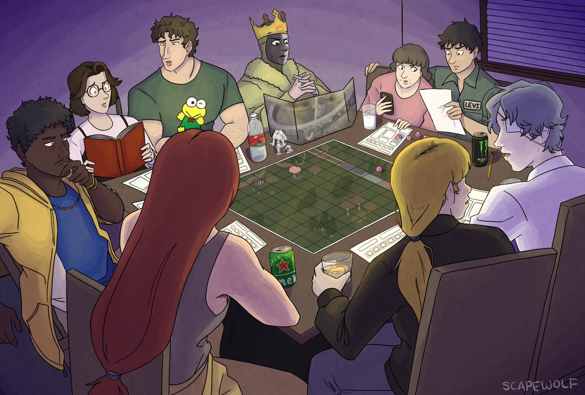 RealScapeWolf's tweet photo. It was really all just a DnD game; Per'kele is just some weird guy they met online.
#FearAndHunger
#FearAndHungerTermina https://t.co/08MjZCrywL