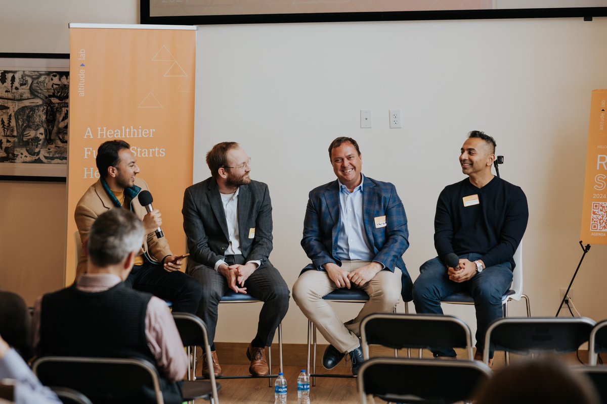 Another successful @AltitudeLab RISE Investor Summit 2024 down for the books! Had the privilege of moderating two star-studded panels highlighting Utah’s lifescience investment scene and  its environment towards company building. S/o @TeikoBio @3Helix_Inc