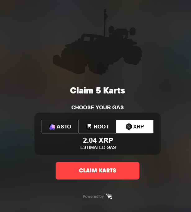 Are you paying attention Anon??????

$1 to mint 5 <a href="/altstatemachine/">AlteredStateMachine</a> RAICER Karts on <a href="/TheRootNetwork/">The Root Network</a> and being able to choose my own gas payment method 🤯