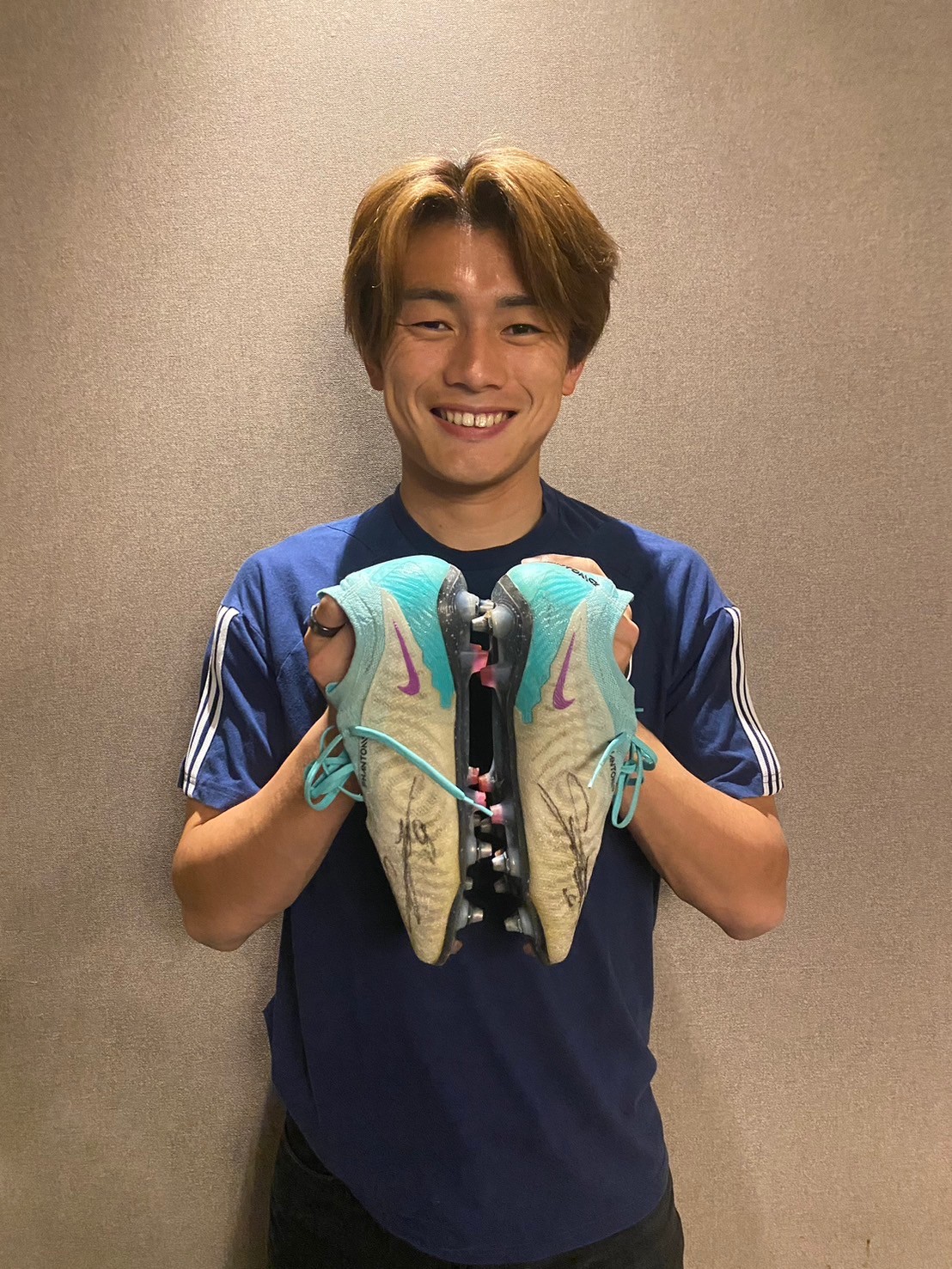 【匿名配送】【入手困難】2019　鹿島アントラーズ　上田綺世　赤　紺　NIKE 匿名配送】【入手困難】2019 鹿島アントラーズ 上田綺世 赤 紺