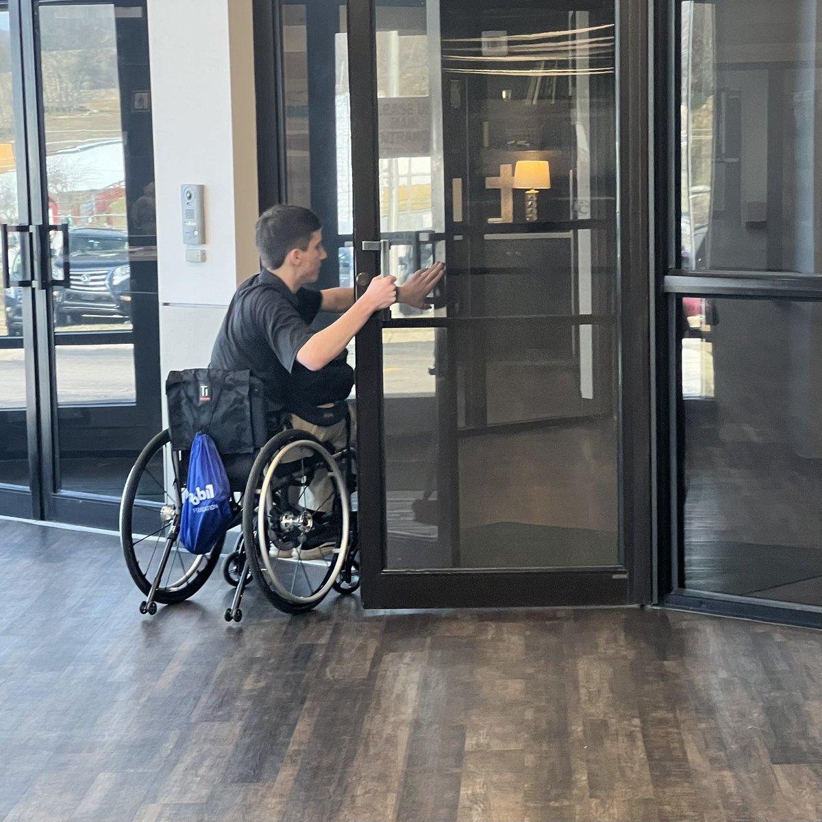 In_My_Wheels's tweet photo. “It’s wheelchair day” one elementary student described to his class. “Spend a Day In My Wheels” at Friendship Christian School 2024 was a success! From Kindergarten to 12th grade everyone learned something about accessibility awareness. #ChangingTheWorld #NeverGiveUp https://t.co/guNsTXBqqa