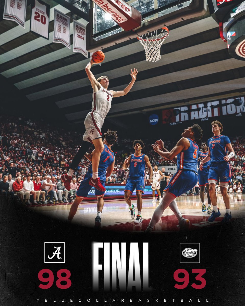 AlabamaMBB's tweet image. ROLL TIDE ROLL!

#RollTide | #BlueCollarBasketball