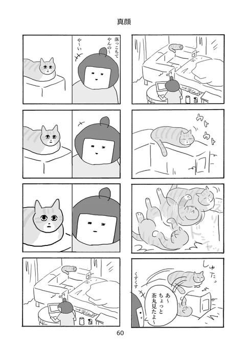 真顔(過去作)
#さくまのまんが

そういえば今日は猫の日だ!
ということで猫の漫画もあげておきます〜 