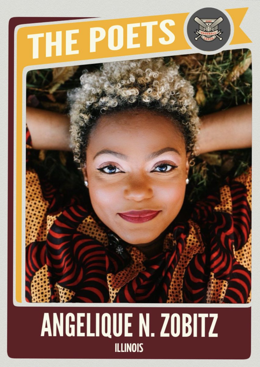 MdwstScribbler's tweet photo. @poetbaseball Poet Baseball Cards
Series E Card #3/20

Angelique N. Zobitz 

Poet Baseball Cards thanks Osage Arts Community. OAC provides residencies for ar tists of all types in the Ozarks of Missouri.

https://t.co/Uy83ef0VZT https://t.co/NaaV9f6aDg