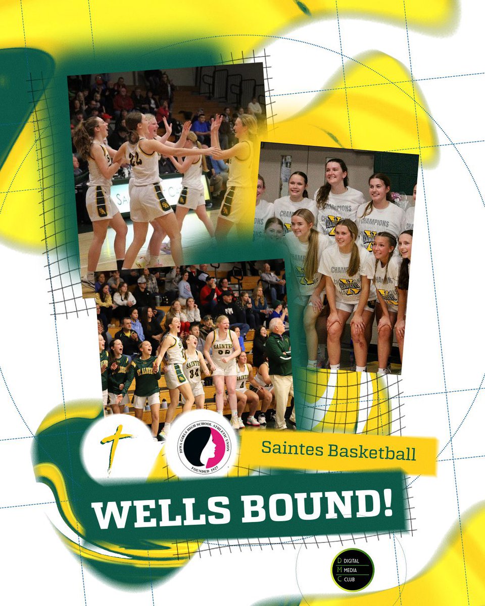 saintalbertdmc's tweet photo. TICKET PUNCHED!!! The Saintes are heading back to the Well after defeating Woodbine 61-23 in tonight’s Regional Final! #ontostate #statebound #klusmanbrokearecord  @IGHSAU

ᴇᴅɪᴛ: @parkerheisty https://t.co/bqOII1UX92